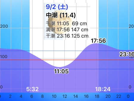 太刀魚、サゴシ、ハマチ、爆風